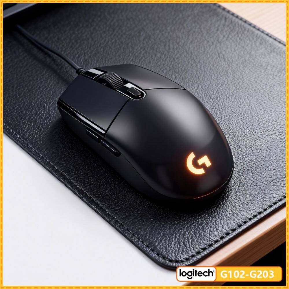 Logitech Mouse G203 - Logitech G203 Bedrade RGB Gaming Muis