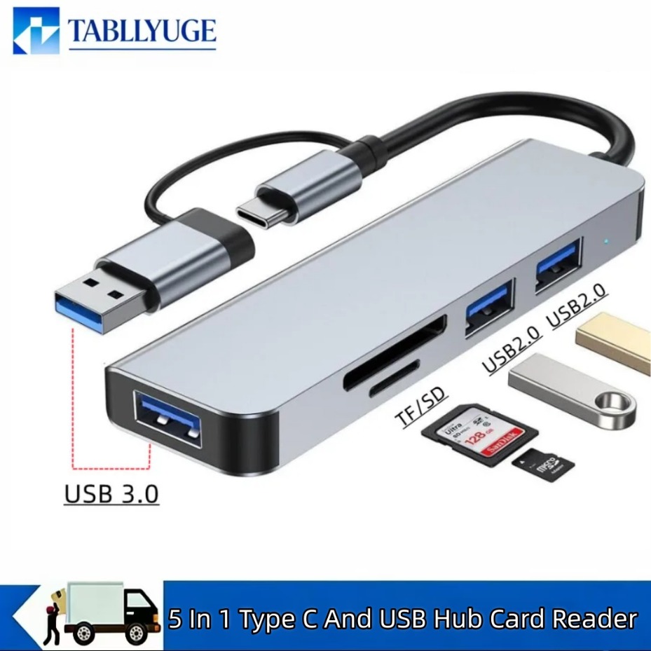 Office Xp - 5/7/8 in 2 USB-C Hub met
