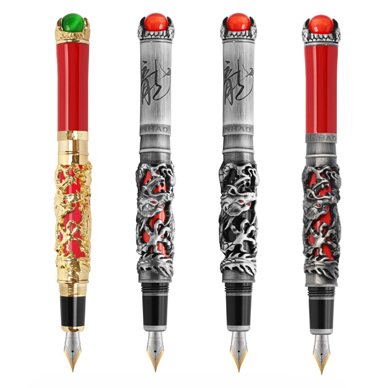 Office Tech Supply - Nieuwe Jinhao Dragon King Vulpen Metaal