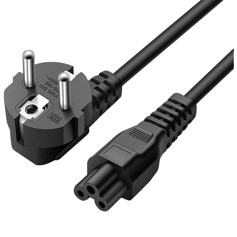 Cable Lock Laptop - 1.5M EU Universele Laptop 3-pin Oplader
