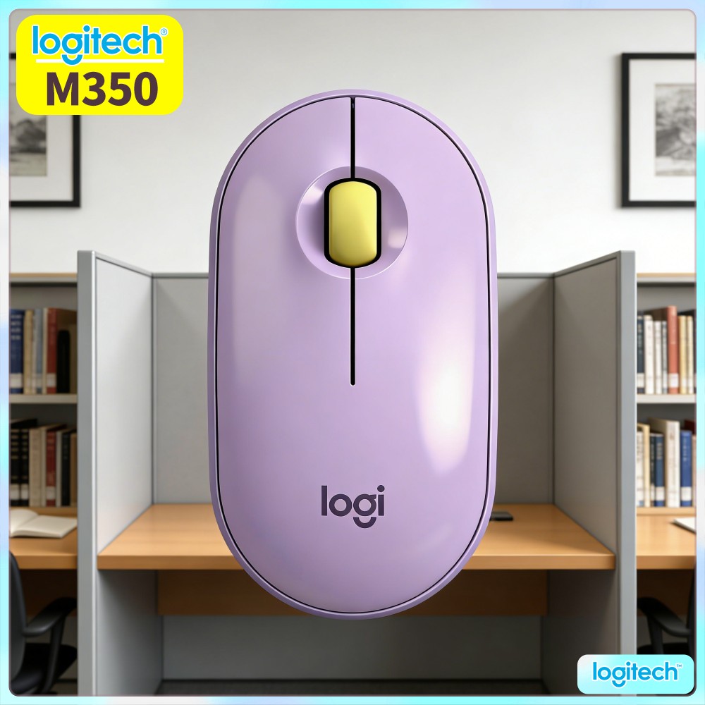 Office Xp - Logitech M350 PEBBLE Draadloze Reismuis Draagbaar