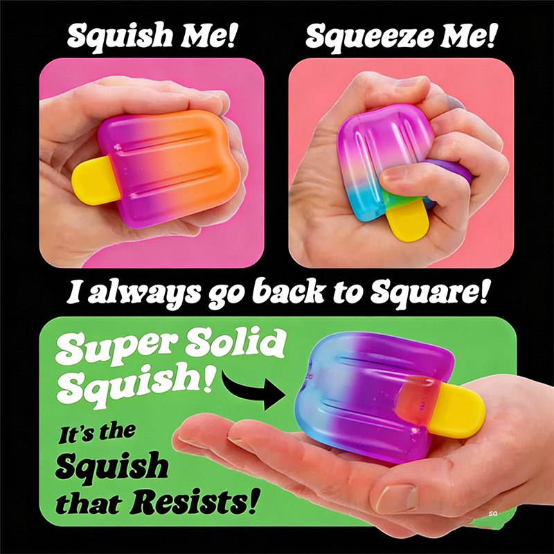 Gradient Ice Cream Squeeze Toy - Home Office Tech Gadgets recensie en prijs