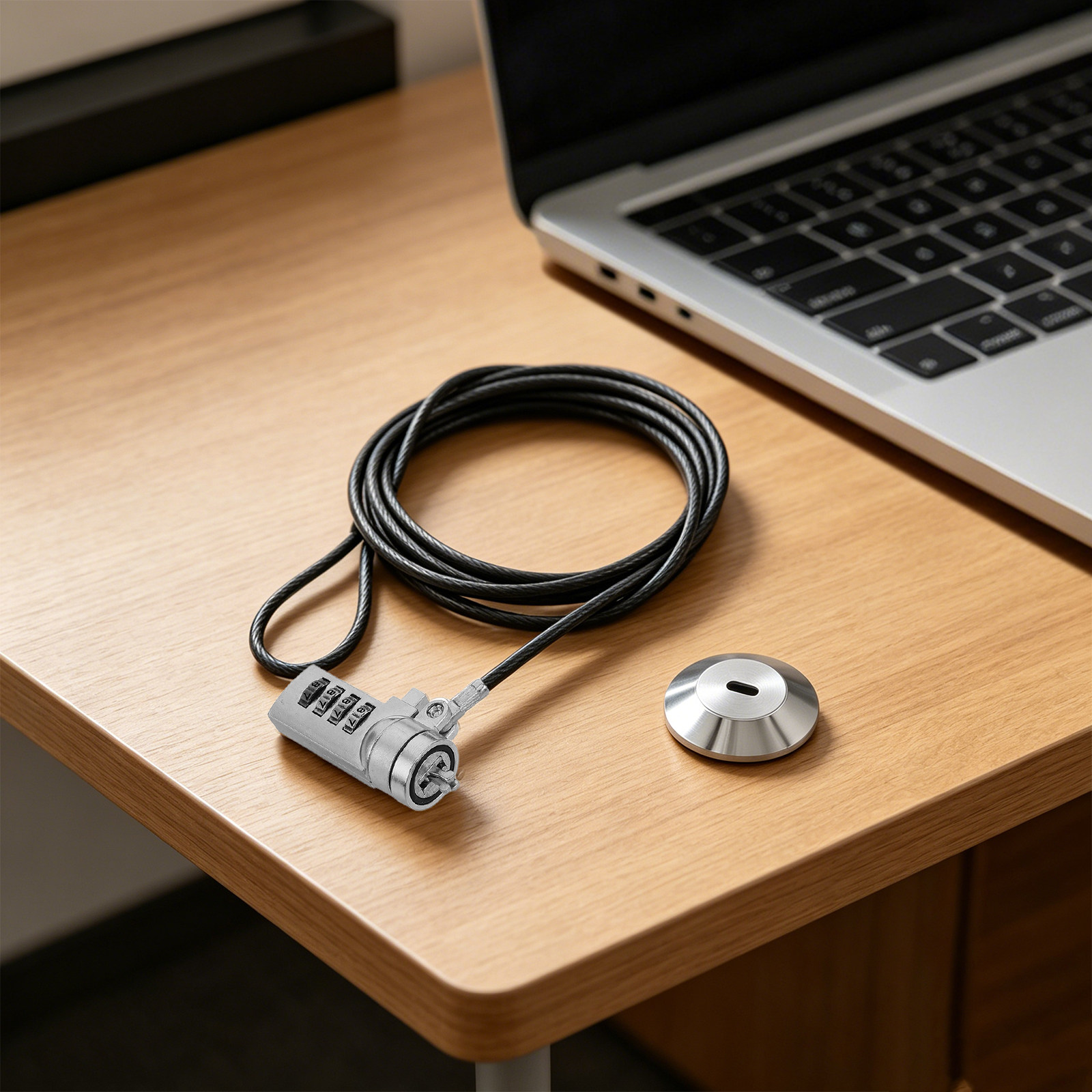 1 set combinatie-laptopslot, 4 - Cable Lock Laptop recensie en prijs