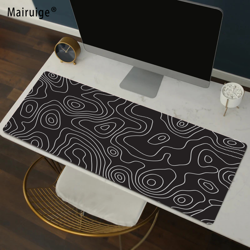 Abstract Fluid Gaming Muismat  - Home Office Tech Gadgets recensie en prijs