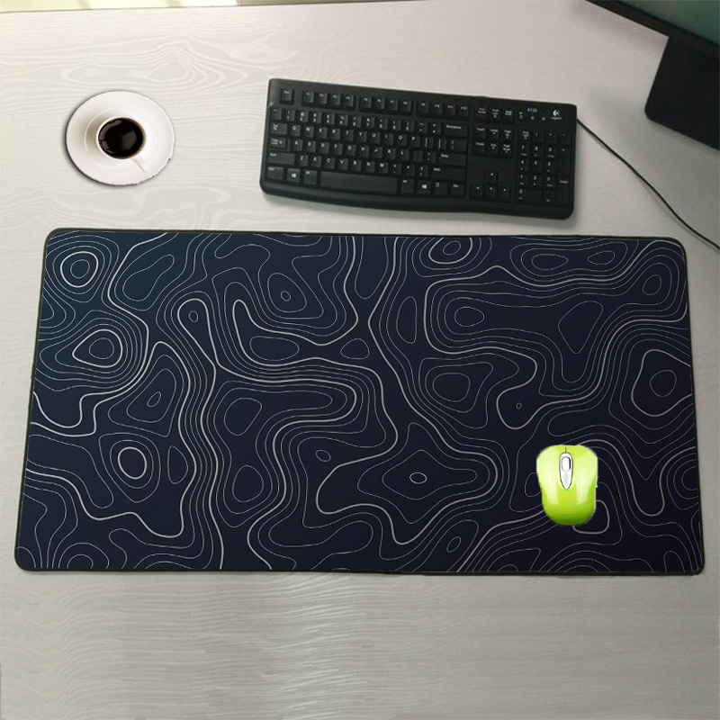 Abstract Fluid Gaming Muismat  - Home Office Tech Gadgets recensie en prijs