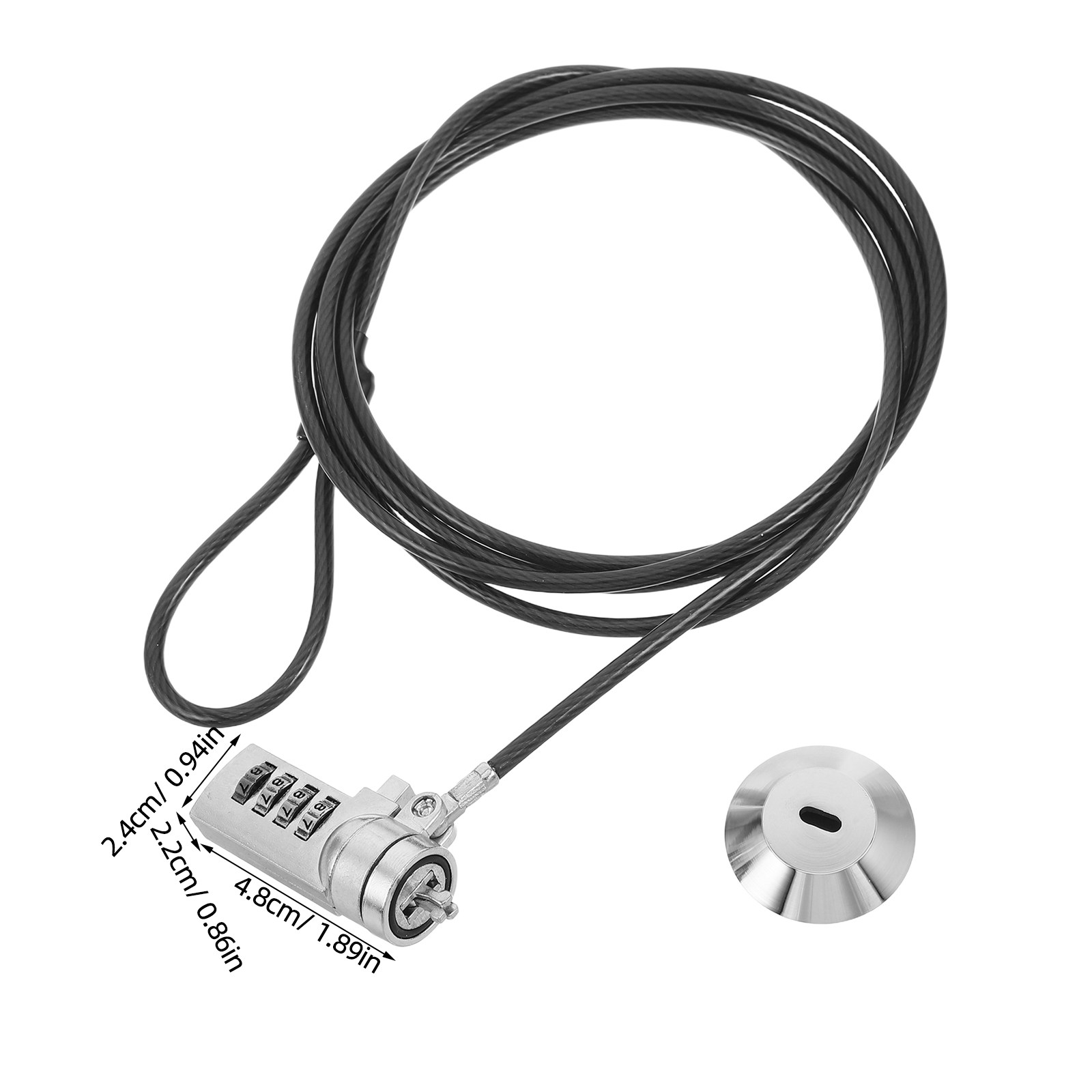 1 set combinatiekabel voor lap - Cable Lock Laptop recensie en prijs