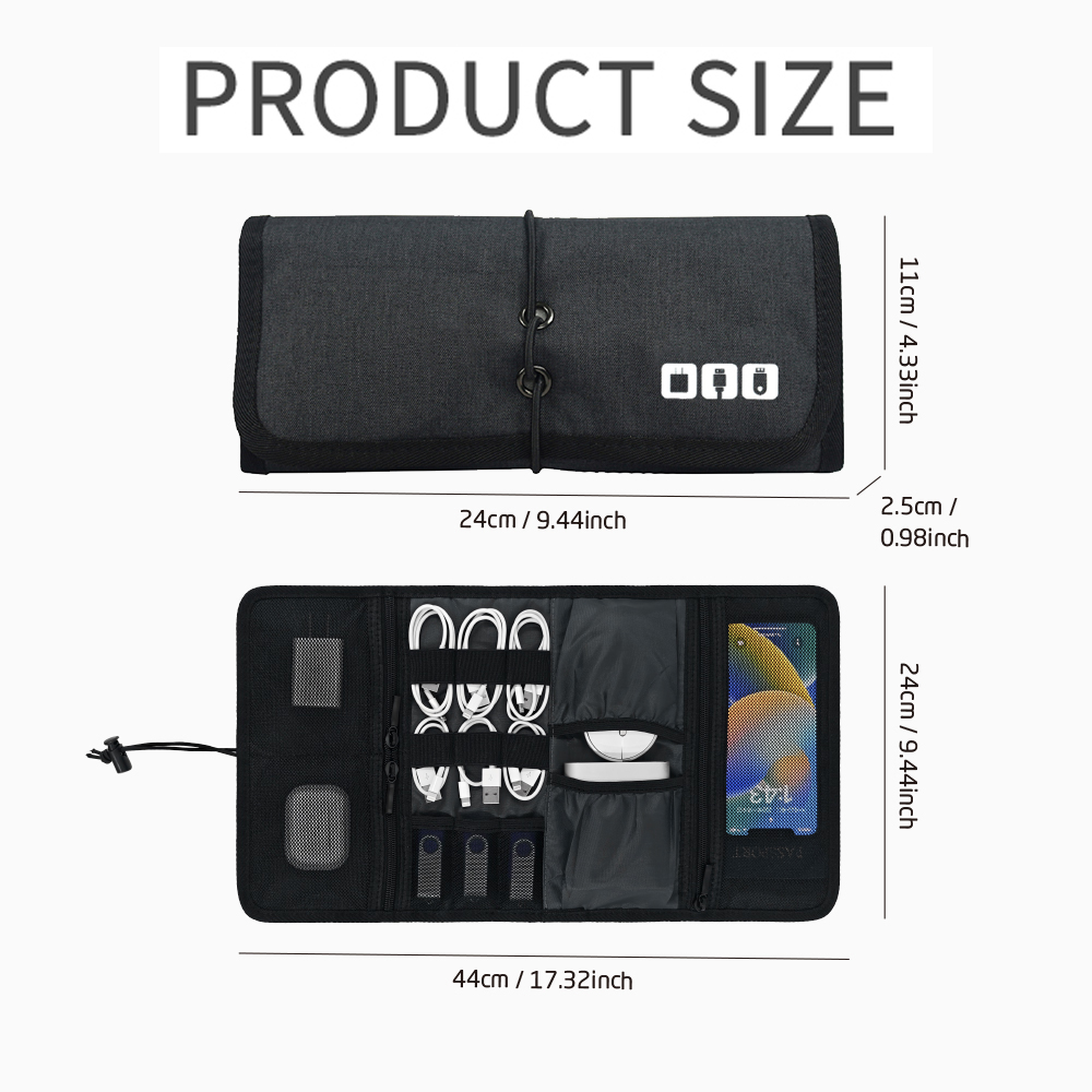Tech Organizer Bag Kabelopberg - Home Office Tech Gadgets recensie en prijs