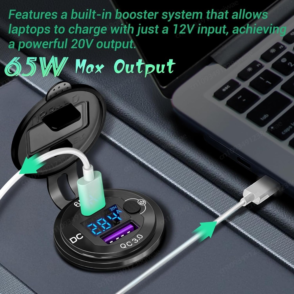 12V USB-uitgang Aluminium lapt - Cable Lock Laptop recensie en prijs